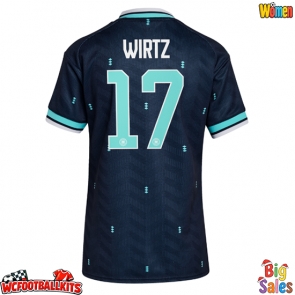 Germany Florian Wirtz #17 Replica Away Stadium Shirt for Women World Cup 2026 Short Sleeve